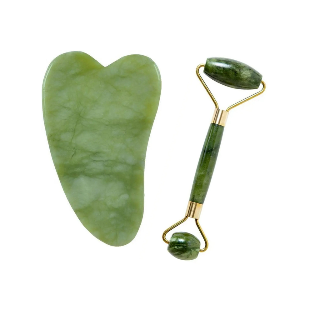 Kit Gua Sha + Rodillo Facial — Lisso